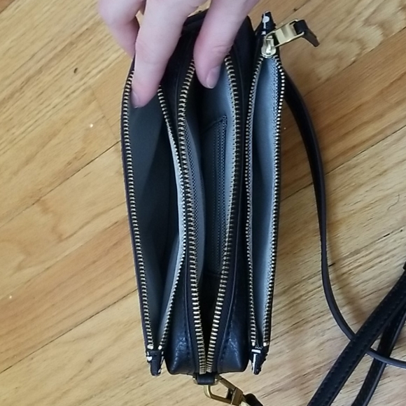 Fossil Campbell Crossbody, in Black Stripe - Picture 5 of 7